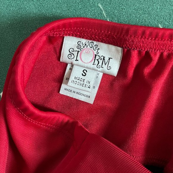 Sweet Storm Dress Bundle - Navy Ruffle Layer + Halter Cocktail - Picture 10 of 12